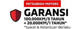 Garansi 100.000KM/3 Tahun